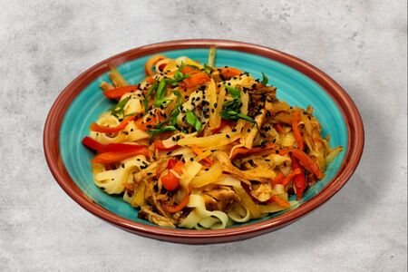 Вок со свининой