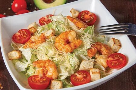 Цезарь с креветками