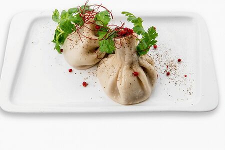 Хинкали из мраморной говядины 