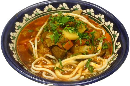 Лагман с бараниной