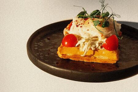 Вафля с жюльеном