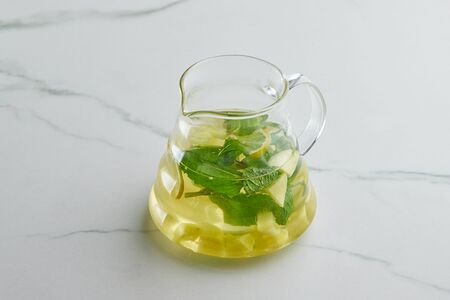 Имбирный чай с мятой