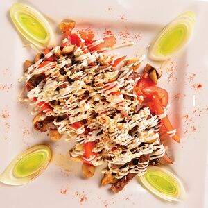 Теплый салат Буржуй