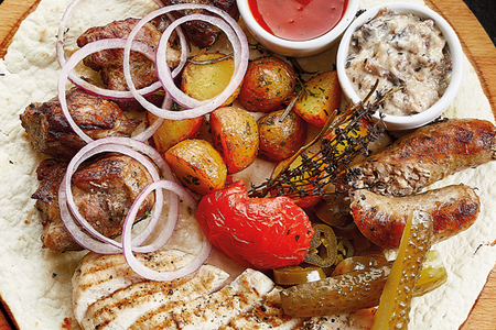 Мясное ассорти на двоих