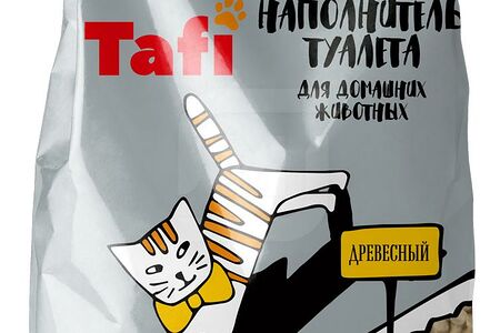 Tafi Наполнитель древесный для кошек туал