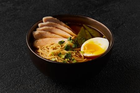 Рамен с курицей