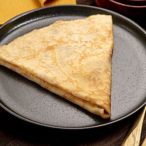 Блин со сметаной