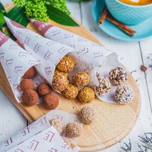 Трюфель малиновый в какао