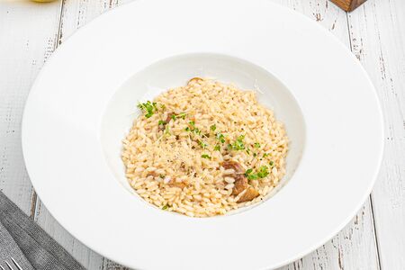 Ризотто с белыми грибами