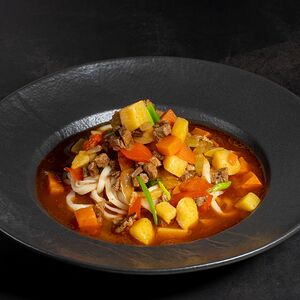 Узбекский лагман