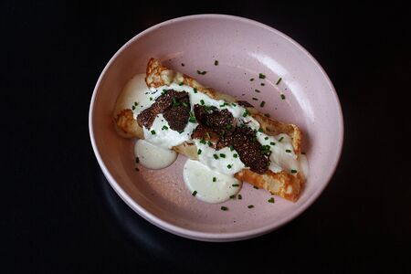 Блины с печенью