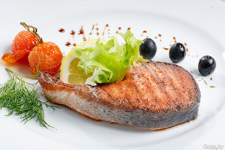 Стейк из семги