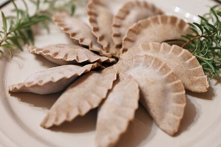 Безглютеновые равиоли с капустой