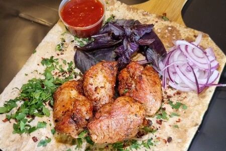 Шашлык из cвинoй мякоти