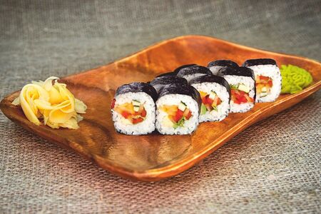 Классический ролл овощной