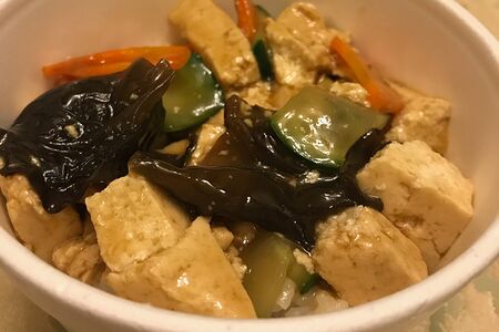 Тофу в соевом соусе