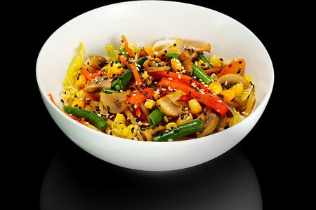Wok с овощами