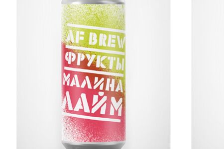 Лимонад Af Brew фрукты малина/лайм
