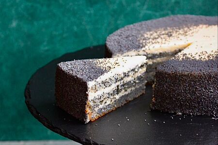 Маковый торт