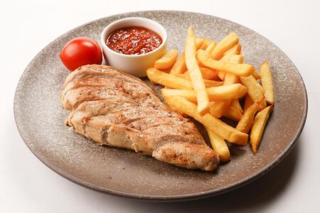 Куриная грудка стейк