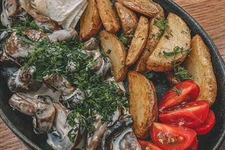 Сковородочка с грибами