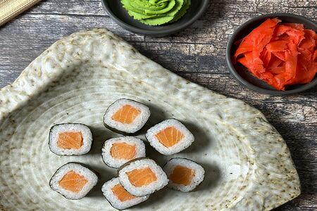  Мак с лососем