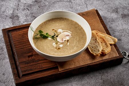 Крем-суп грибной