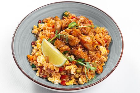 Тайский рис с курицей