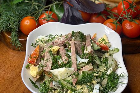 Салат из языка