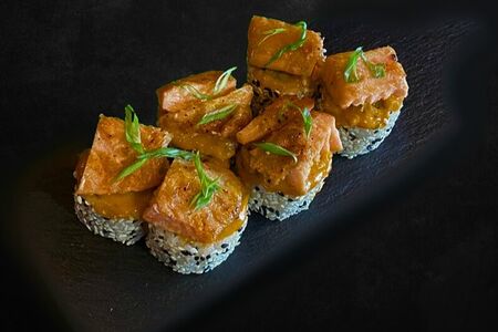 Лосось гриль