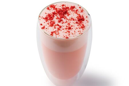 Розовое какао