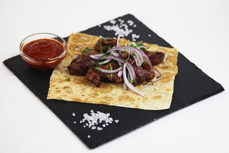 Шашлык из бараньей мякоти