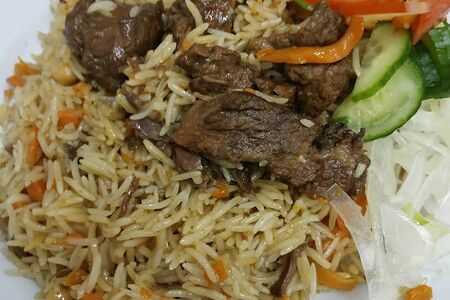 Плов по-восточному с говядиной