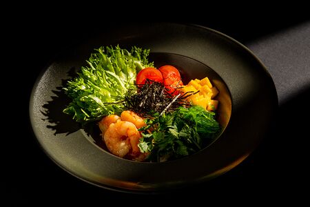 Поке с креветками