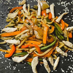 Соба с курицей