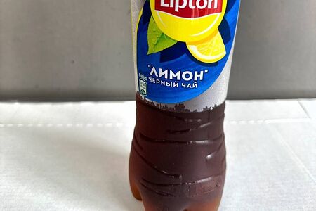 Черный чай Липтон Лимон