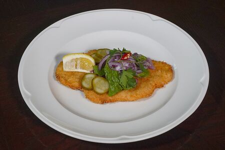 Шницель из курицы халяль