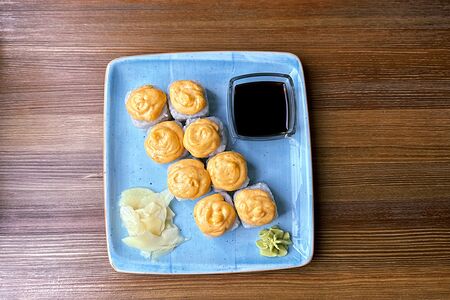 Запечённый с лососем