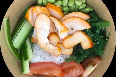 Поке с курицей