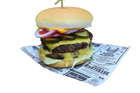 Двойной мегабургер