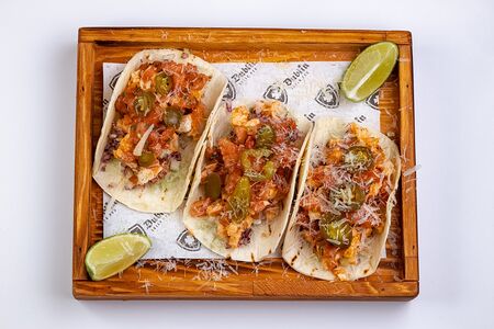 Тако с курицей