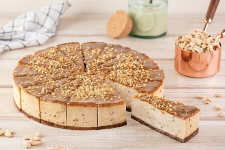 Чизкейк Карамель и орех