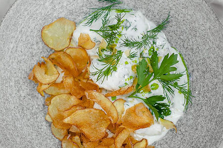 Запечённая щука в деревенской сметане