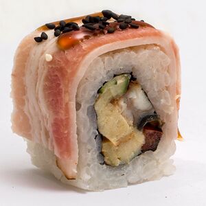 Запеченный с беконом