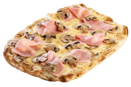 Ветчина и грибы с трюфельным маслом