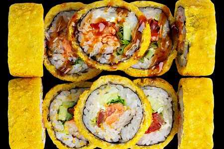 Мидори темпура ролл