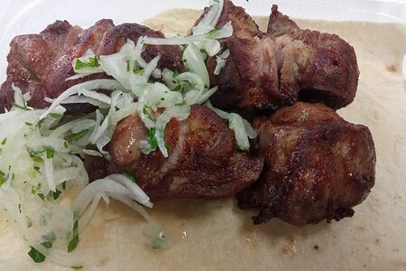 Шашлык из cвинoй мякоти