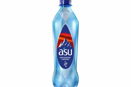 Вода Asu газированная