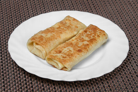 Блины с яблоком