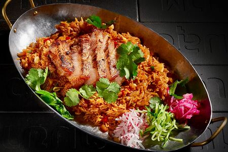 Фрайд райс Свинина тясю